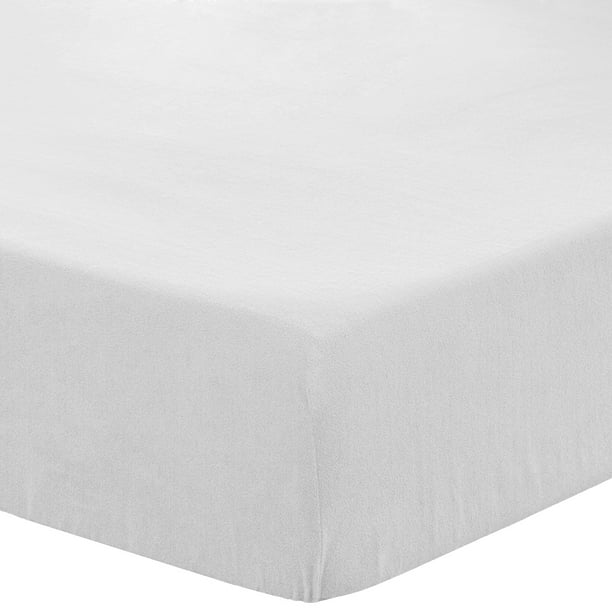 Queen Size Queen, White Deep Pocket Breathable /& Hypoallergenic Bare Home Super Soft Fleece Fitted Sheet 2 Pack - Extra Plush Polar Fleece All Season Cozy Warmth Pill Resistant